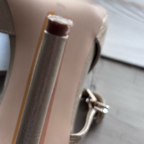 Sam Edelman Women's Ayla mettalic Heels - Picture 8 of 8